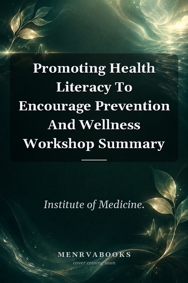 Promoting Health Literacy To Encourage Prevention And Wellness Workshop Summary