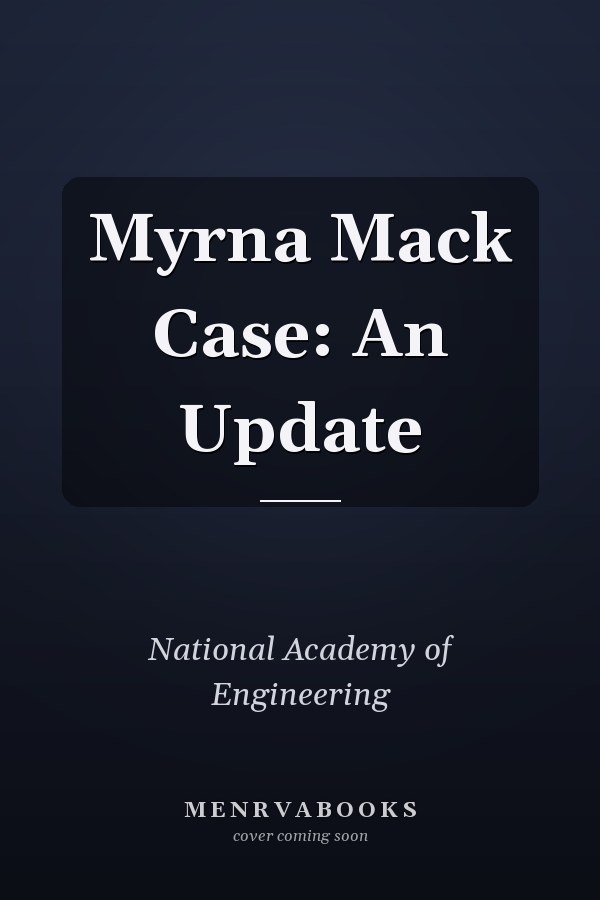 Myrna Mack Case: An Update