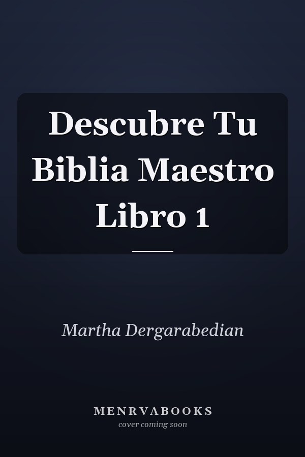 Descubre Tu Biblia Maestro Libro 1