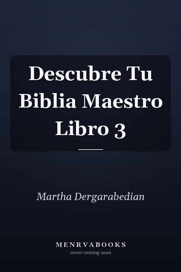 Descubre Tu Biblia Maestro Libro 3