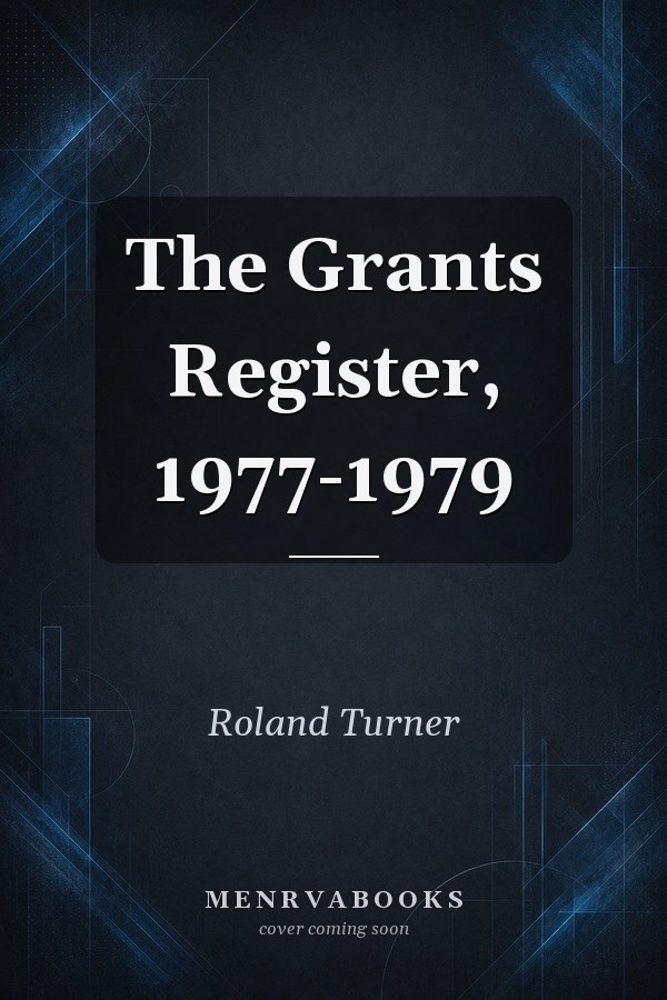 The Grants Register, 1977-1979