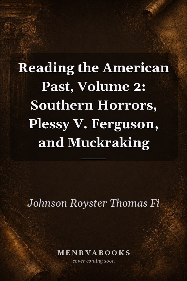 Reading the American Past, Volume 2: Southern Horrors, Plessy V. Ferguson, and Muckraking