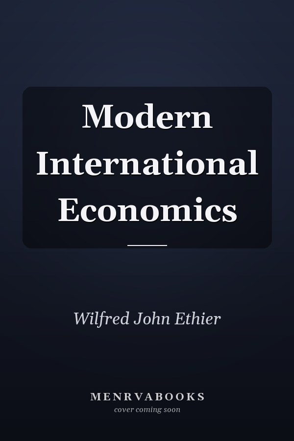 Modern International Economics