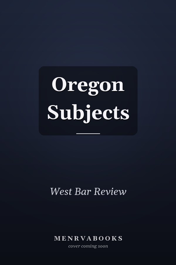 Oregon Subjects