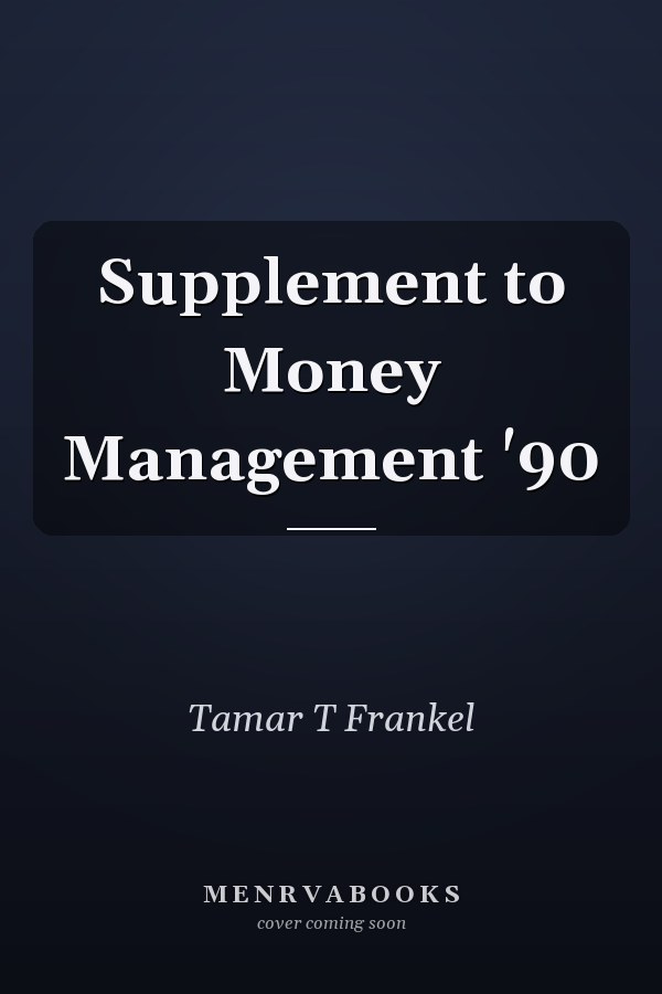 Supplement to Money Management '90