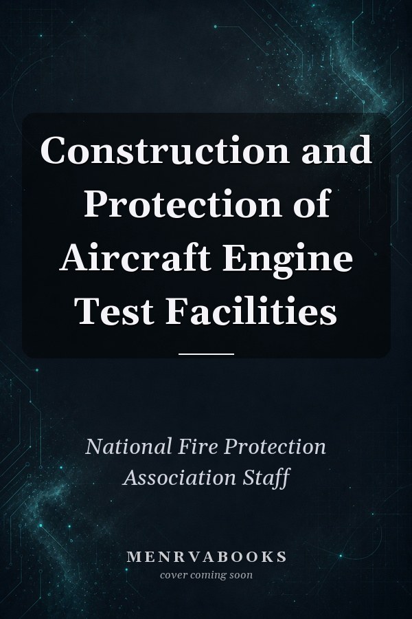 Construction and Protection of Aircraft Engine Test Facilities