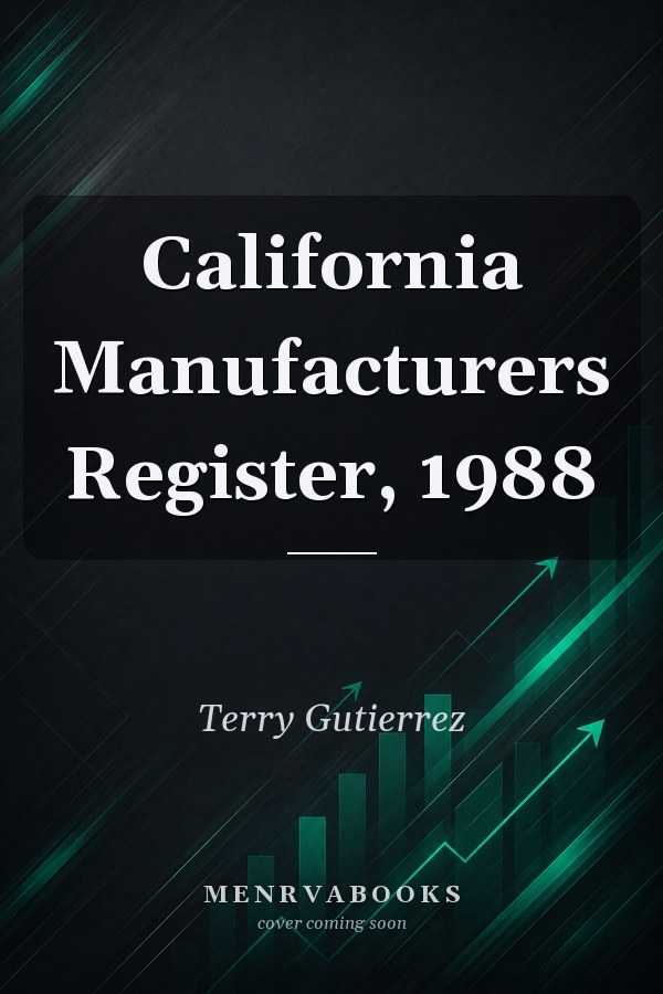 California Manufacturers Register, 1988
