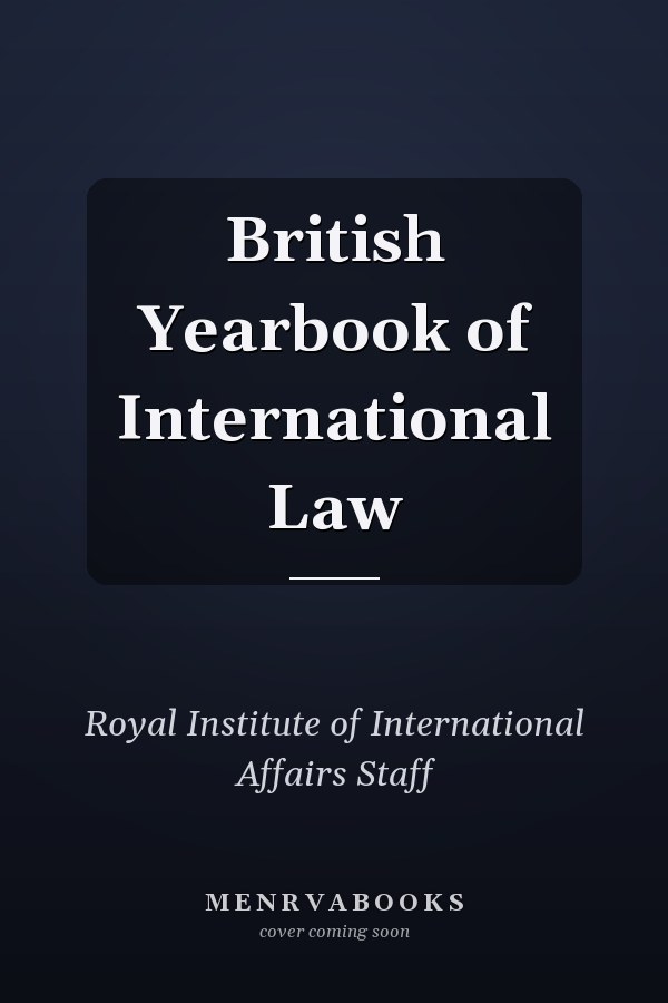 British Yearbook of International Law