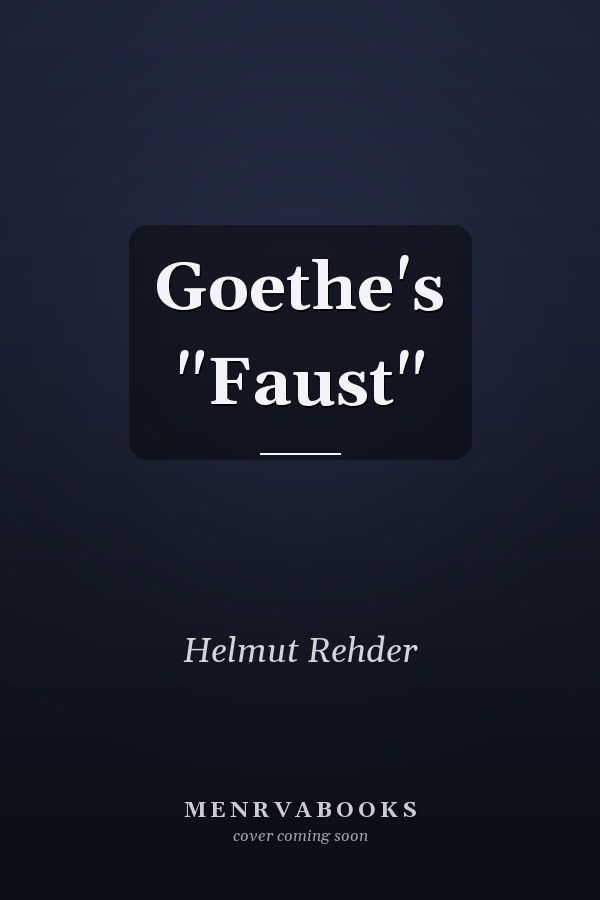 Goethe's "Faust"