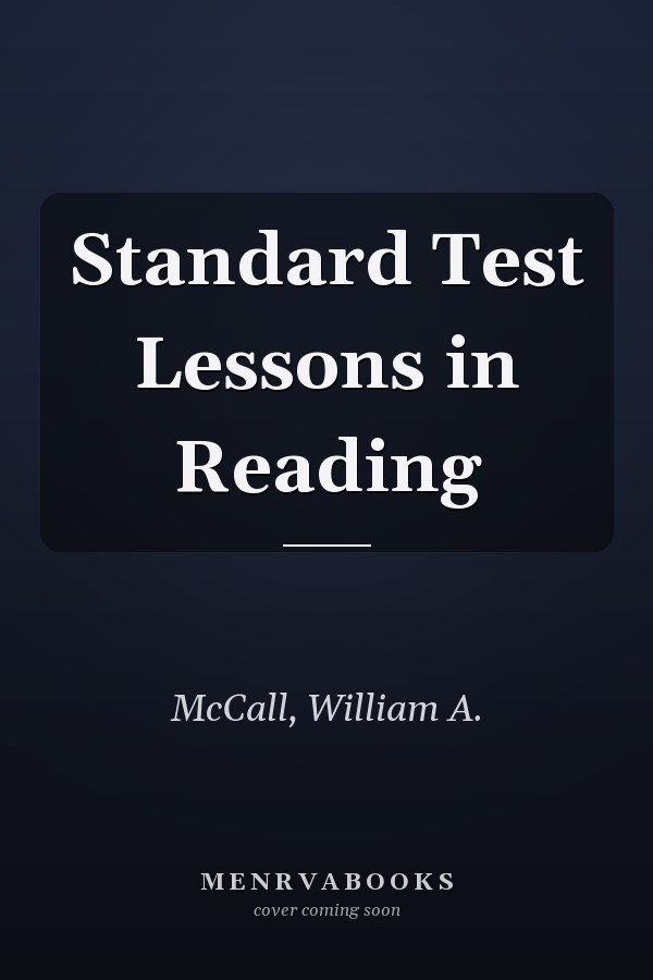 Standard Test Lessons in Reading