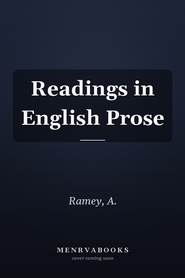 Readings in English Prose