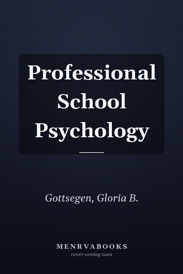 Professional School Psychology