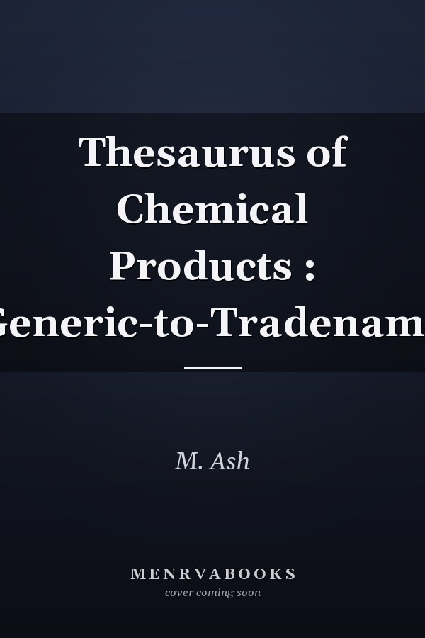Thesaurus of Chemical Products : Generic-to-Tradename