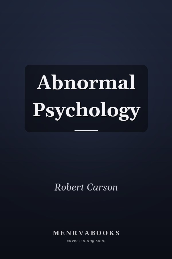 Abnormal Psychology