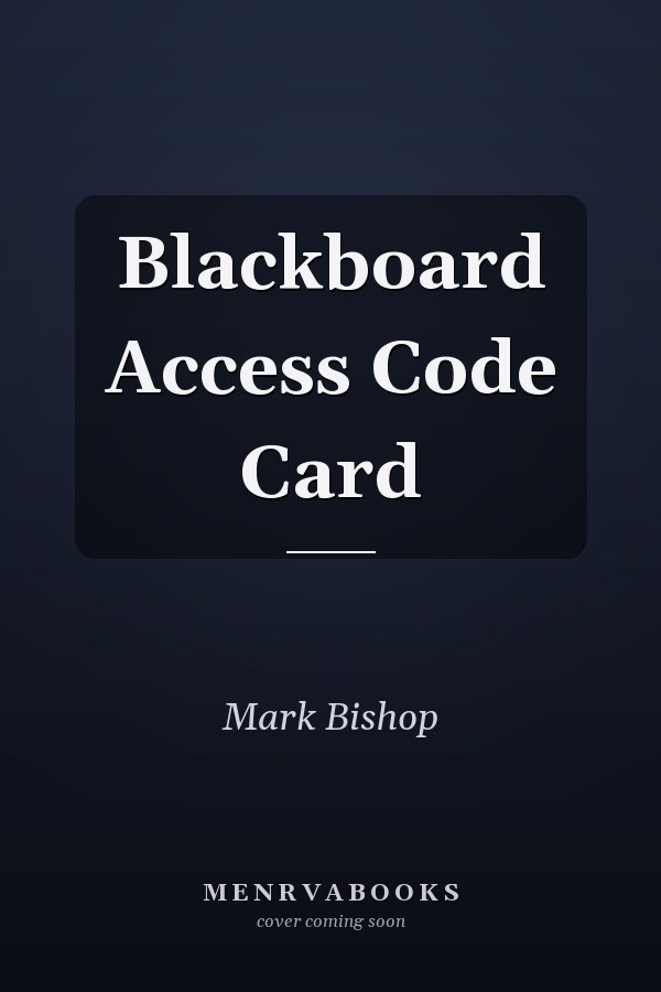 Blackboard Access Code Card