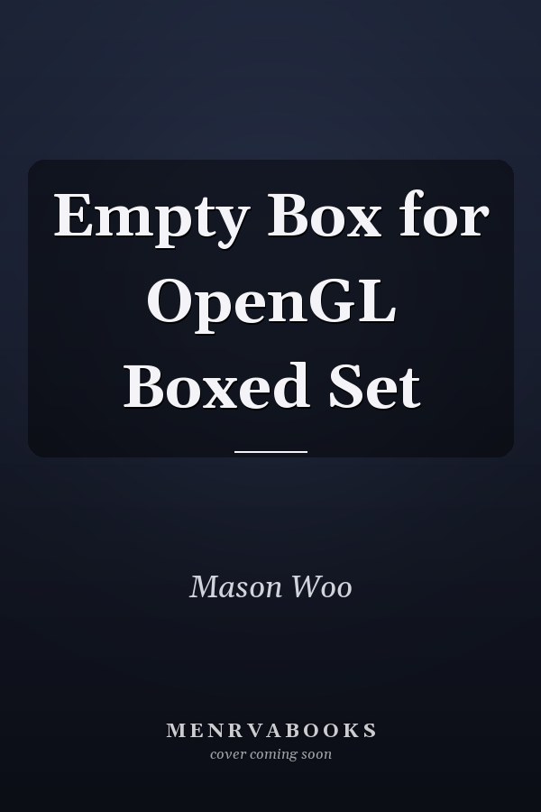 Empty Box for OpenGL Boxed Set