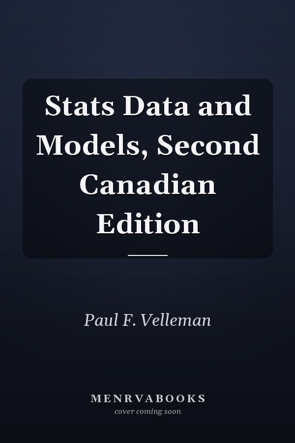 Stats Data and Models, Second Canadian Edition