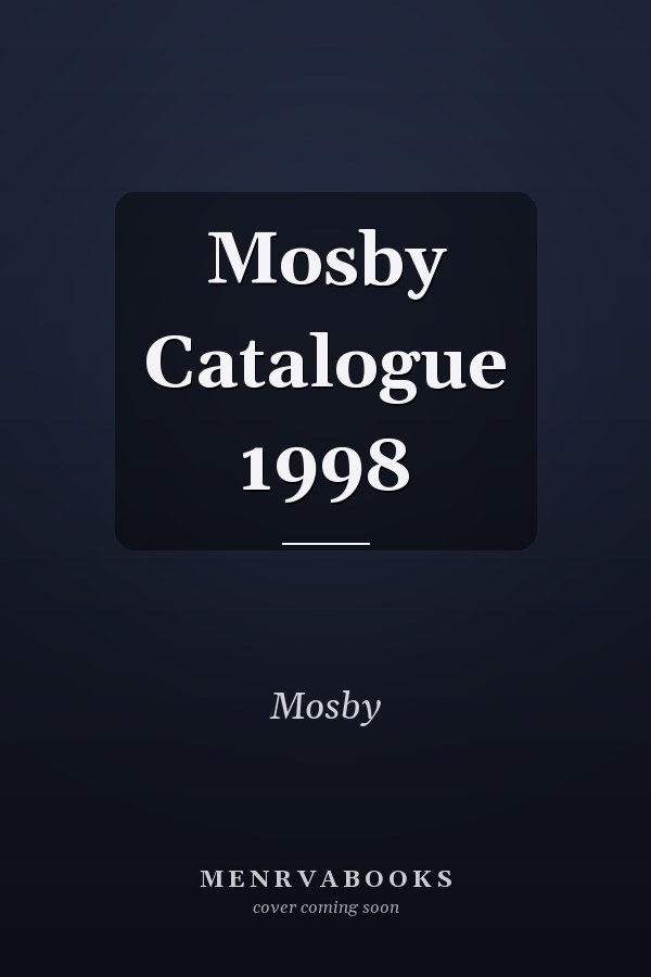 Mosby Catalogue 1998