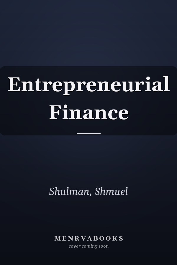 Entrepreneurial Finance