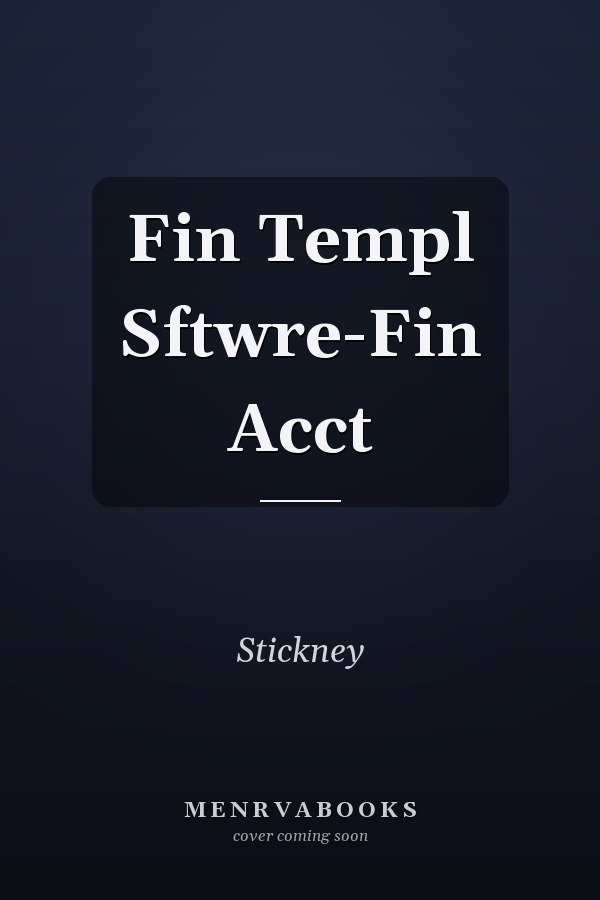 Fin Templ Sftwre-Fin Acct