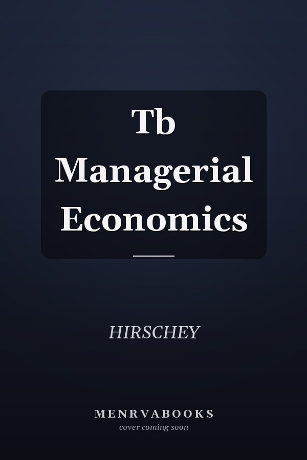 Tb Managerial Economics
