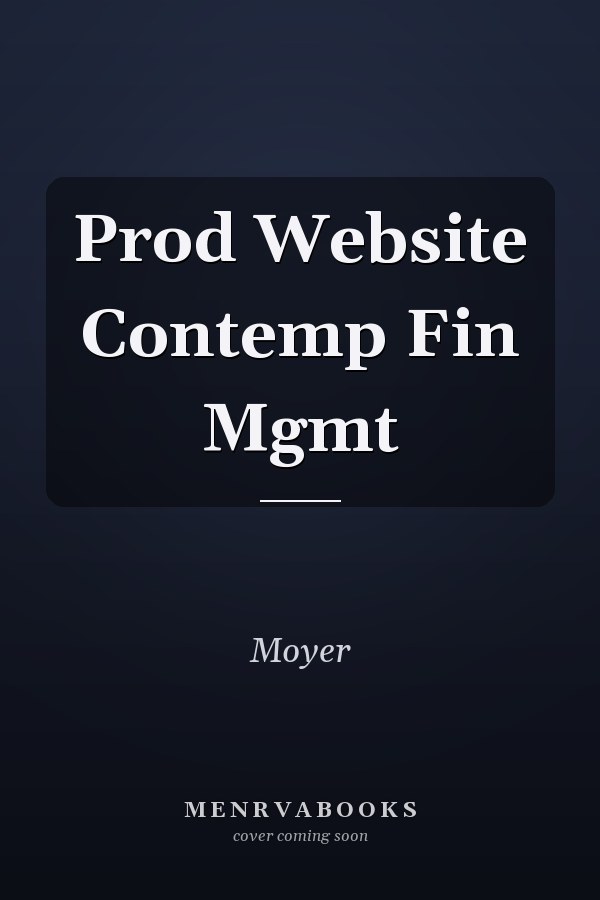 Prod Website Contemp Fin Mgmt