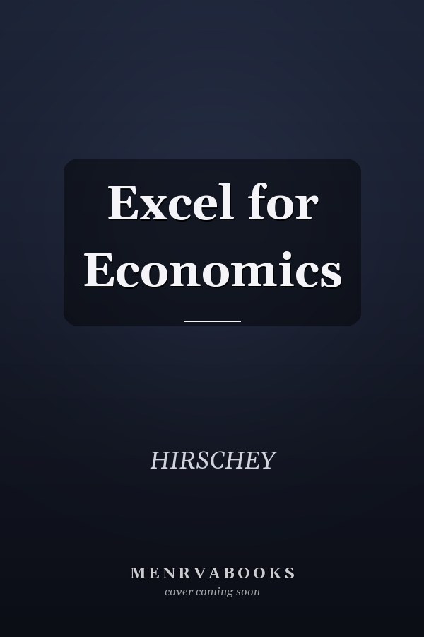 Excel for Economics