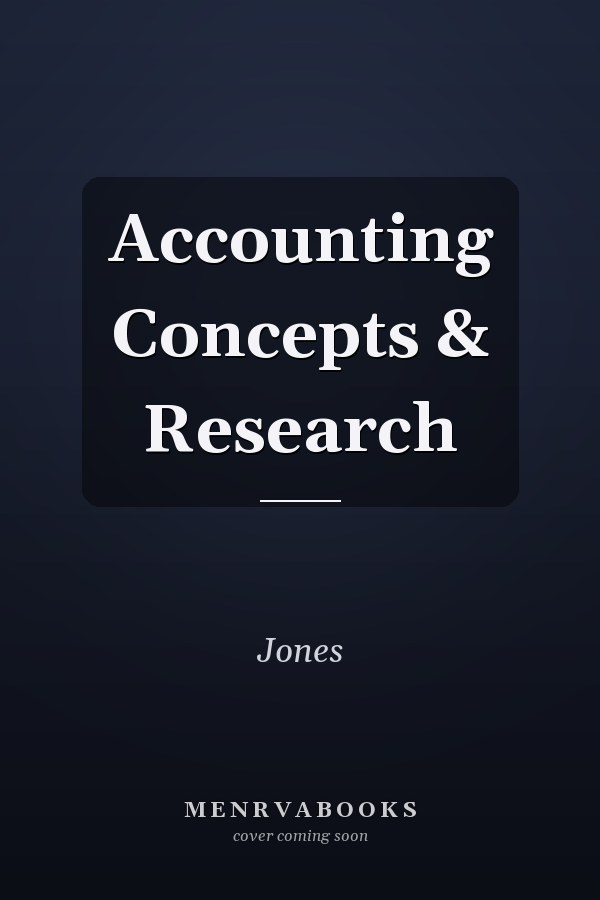 Accounting Concepts & Research
