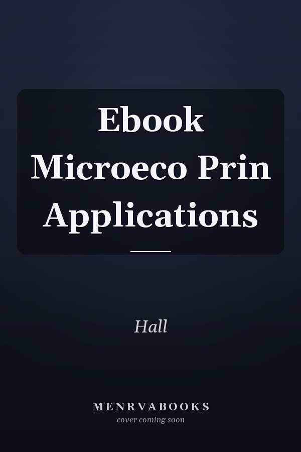 Ebook Microeco Prin Applications