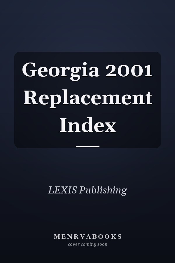 Georgia 2001 Replacement Index