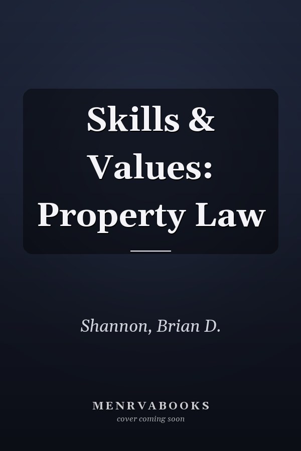 Skills & Values: Property Law