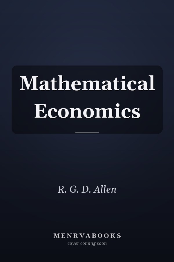 Mathematical Economics
