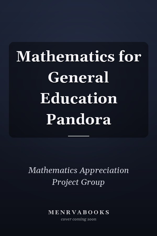 Mathematics for General Education Pandora