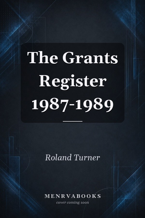 The Grants Register 1987-1989