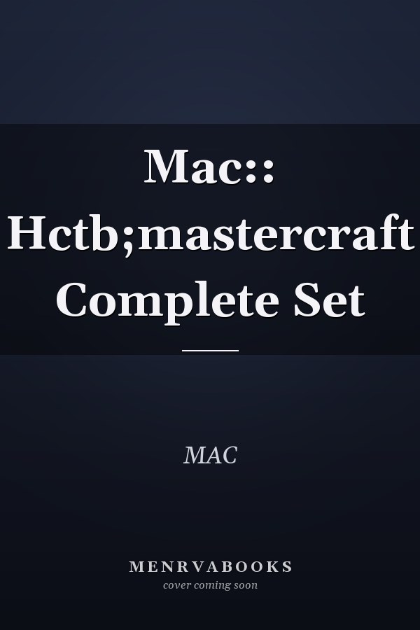 Mac:: Hctb;mastercraft Complete Set