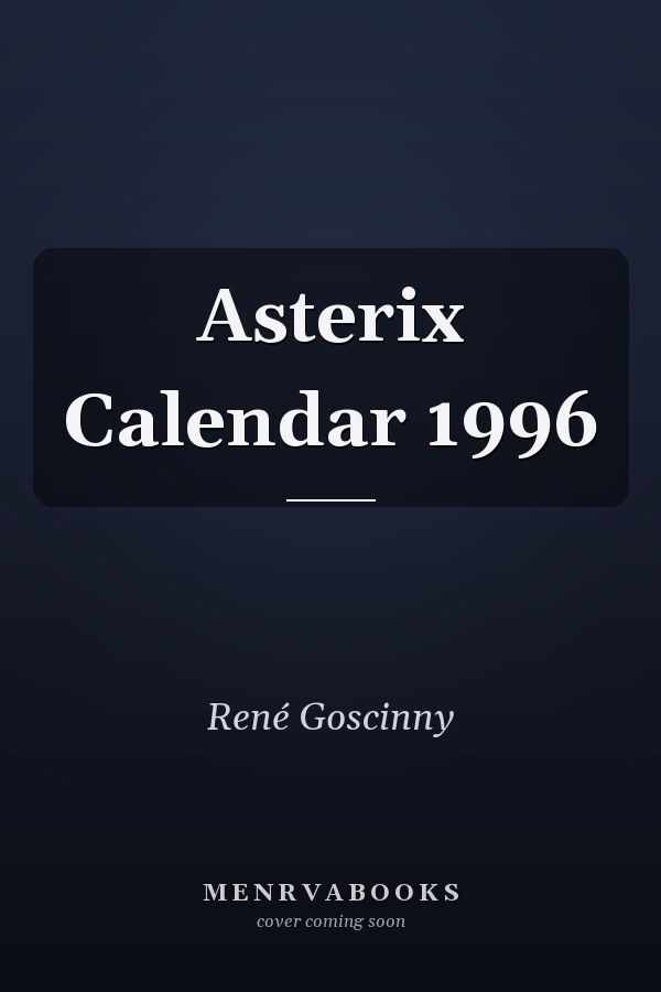 Asterix Calendar 1996