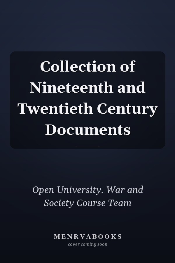 Collection of Nineteenth and Twentieth Century Documents