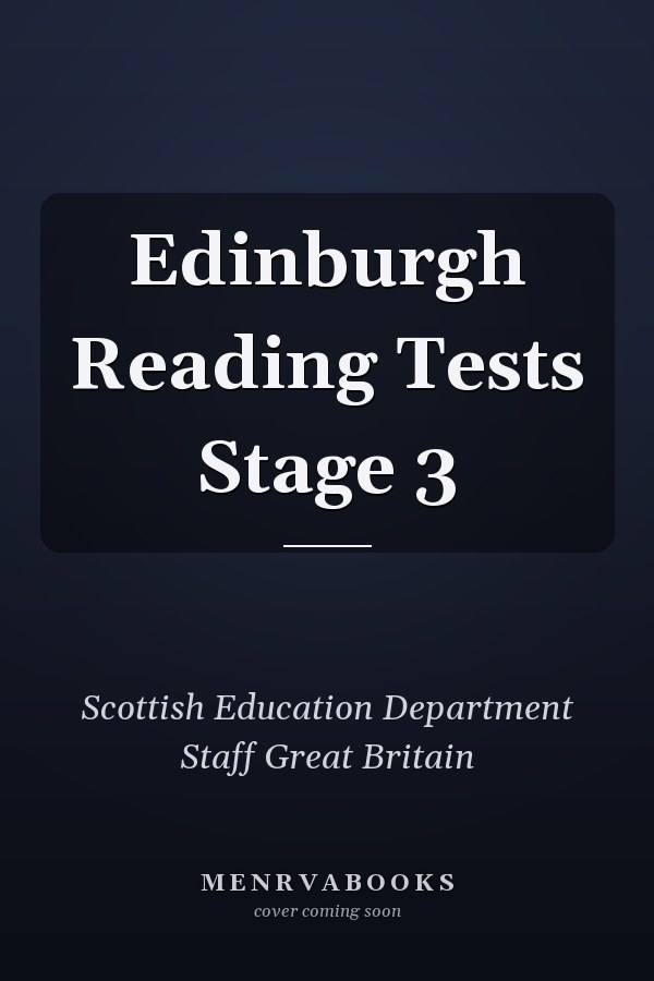 Edinburgh Reading Tests Stage 3