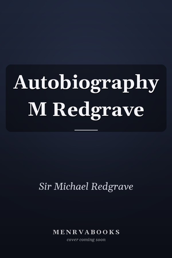 Autobiography M Redgrave