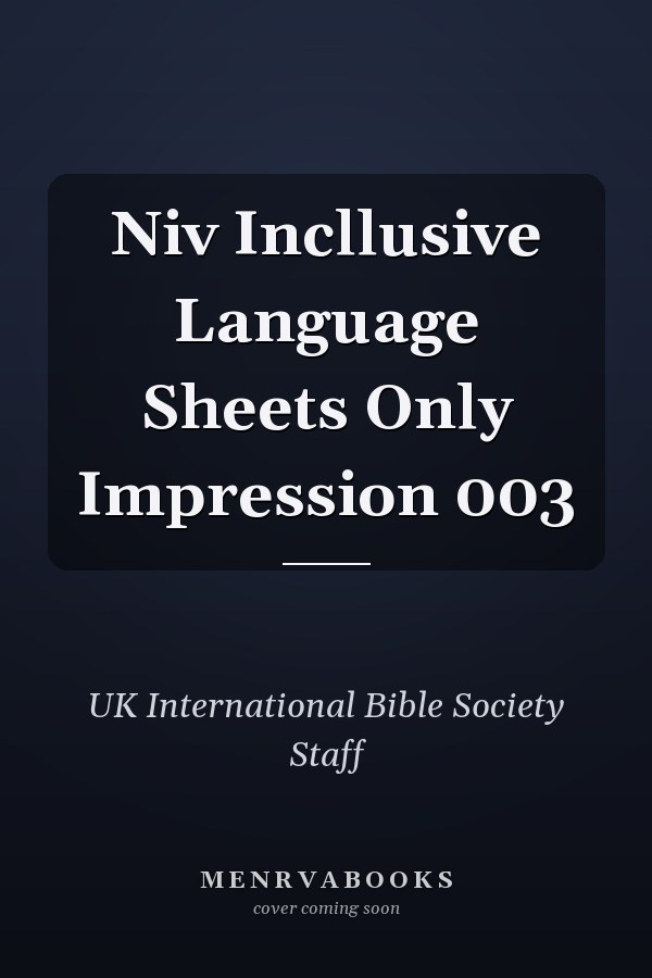 Niv Incllusive Language Sheets Only Impression 003