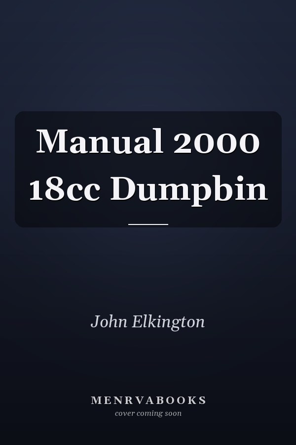 Manual 2000 18cc Dumpbin