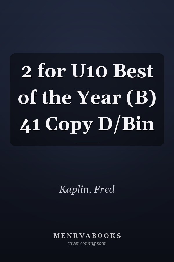 2 for U10 Best of the Year (B) 41 Copy D/Bin