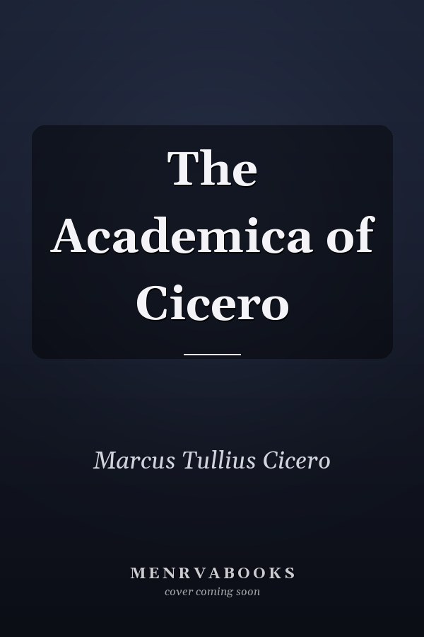 The Academica of Cicero