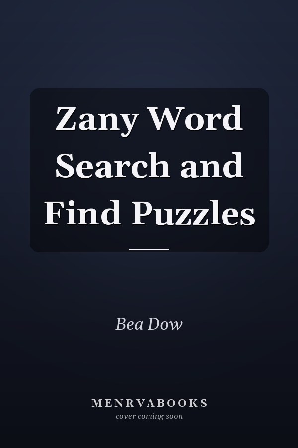 Zany Word Search and Find Puzzles