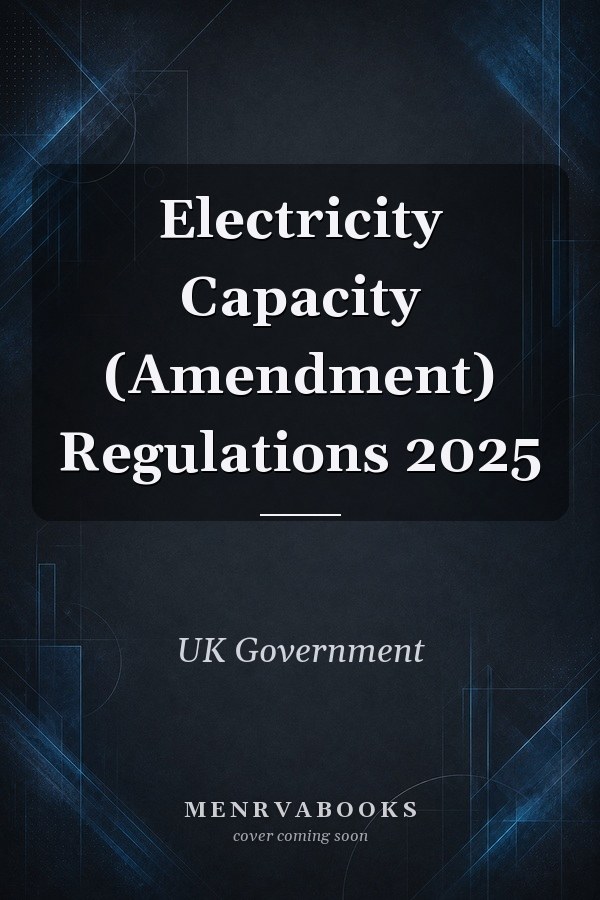 Electricity Capacity (Amendment) Regulations 2025