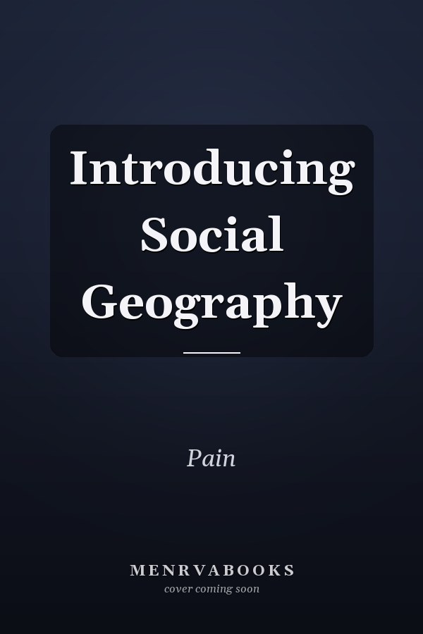 Introducing Social Geography