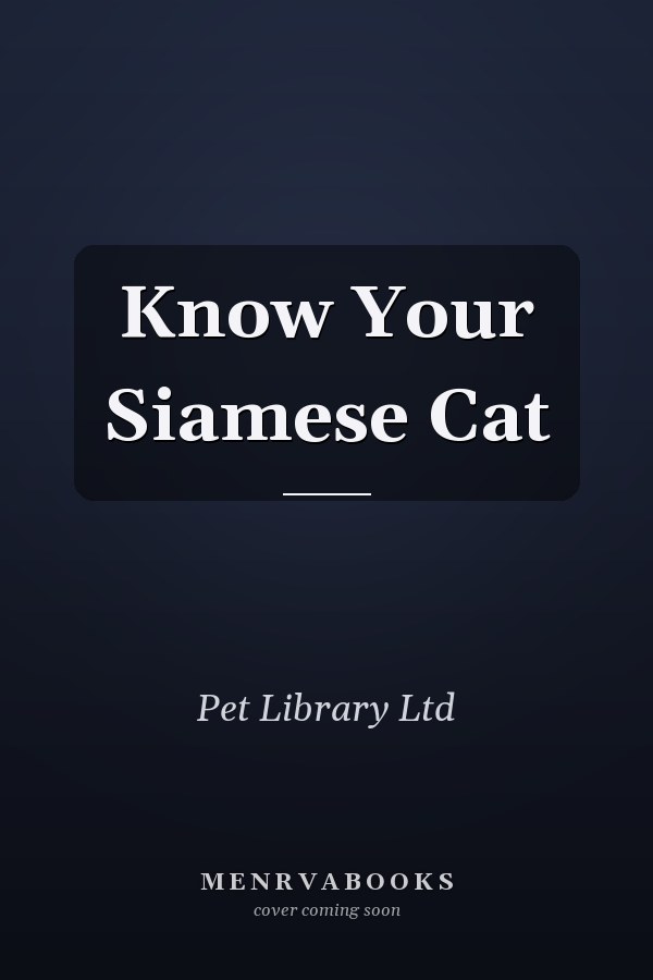 Know Your Siamese Cat