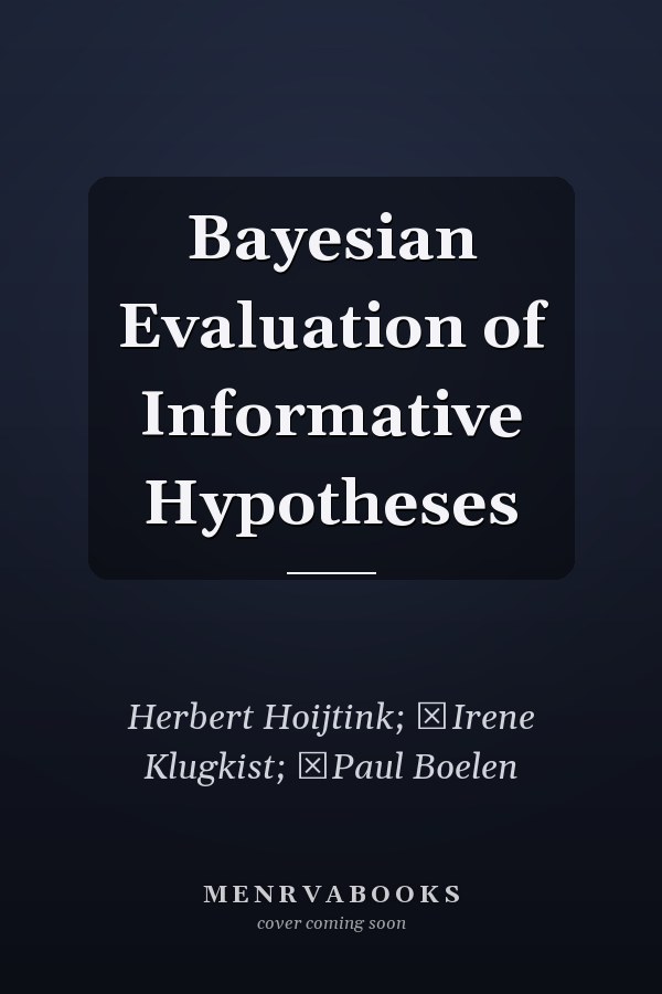 Bayesian Evaluation of Informative Hypotheses