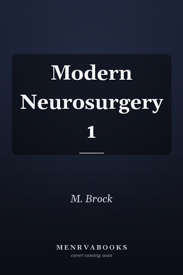 Modern Neurosurgery 1