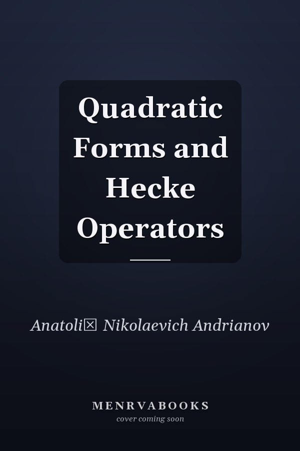Quadratic Forms and Hecke Operators